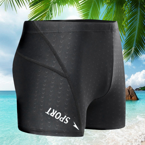 Bañador Tipo Bóxer Para Hombre, Impermeable Y Q