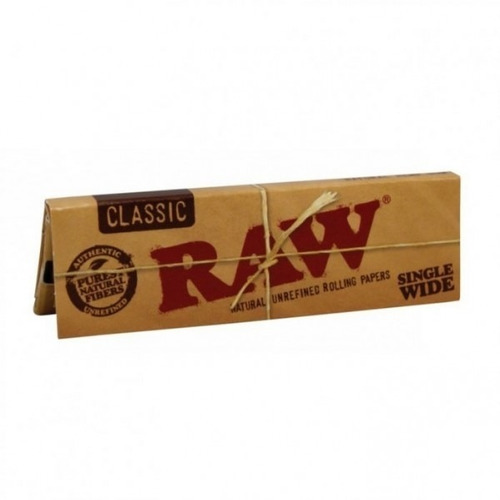 Imagen 1 de 4 de Papel Para Armar Raw Classic Single Wide 70mm
