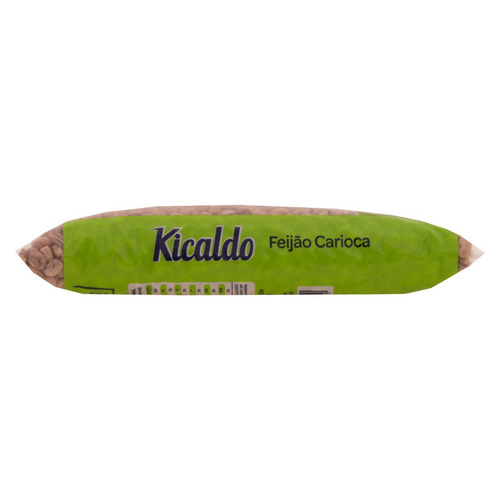 Imagem 2 de 4 de Feijão carioca cores Kicaldo em pacote sem glúten 1 kg