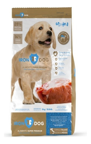 Alimento Para Perro Iron Dog Premium Cachorro 9 Kg