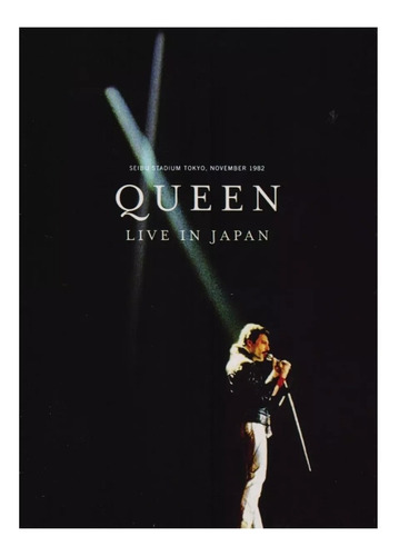 Queen Live In Japan / Japon 1982 Concierto Dvd