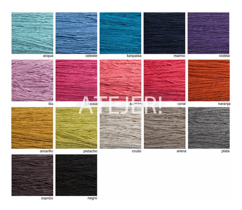 Imagen 3 de 3 de Algodón Rustico Cotton Sense Madeja X 150 Gramos Aprox
