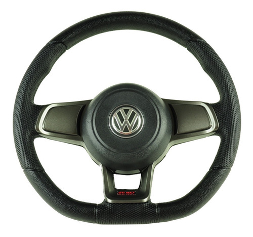 Imagem 2 de 7 de Volante Esportivo Gti Mk7 Grafite G5 Gol Saveiro Voyage Fox