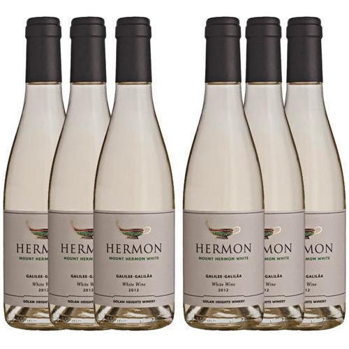 Vinho Yarden Kosher Mount Hermon Branco Israel 750ml 6un