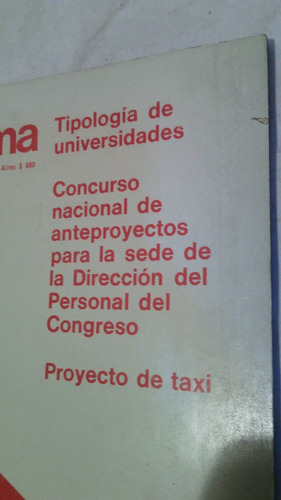 Revista Summa 176 Proyecto De Taxi Sede Congreso