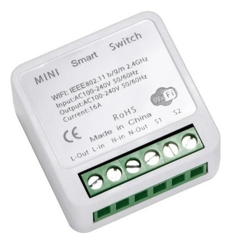 Modulo Interruptor Wifi Inteligente 2 Vías