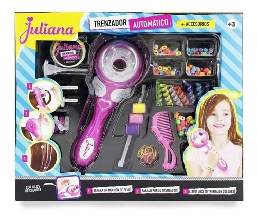 Trenzador Con Accesorios Juliana Original ELG Sisjul031