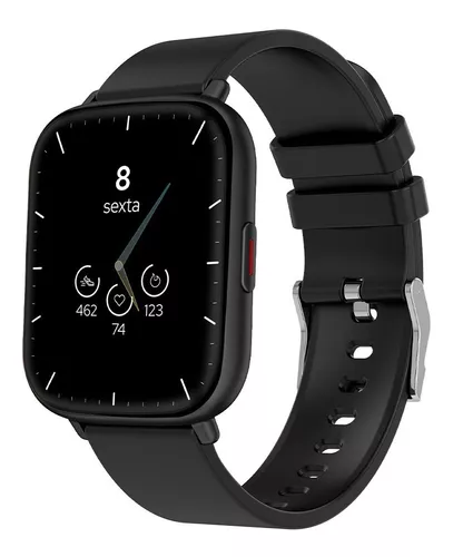 SmartWatch WB Watch 45mm tela 1,85' Fitness tracker 24 modos esportivos,  até 10 dias de bateria, monitoramento de oxigenação do sangue e temperatura  corporal