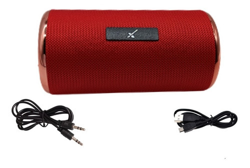 Caixa De Som Bluetooth Xtrad Xdg-153 Cor Vermelho