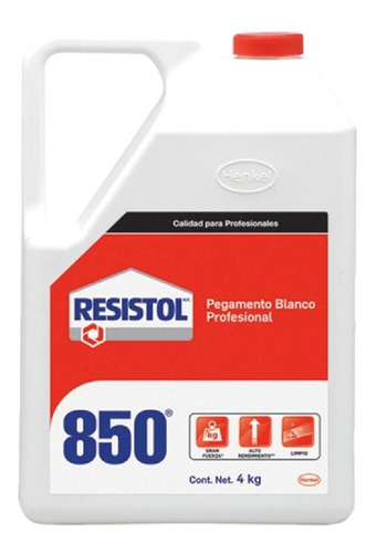 Resistol 850 Blanco 4 Kg Henkel Hk-1857124