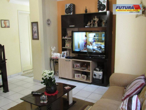 Imagem 4 de 19 de Apartamento À Venda, 70 M² Por R$ 390.000,00 - Boqueirão - Santos/sp - Ap0877
