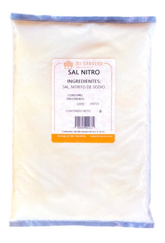 Sal Nitro 25 Kg (uso Alimenticio)