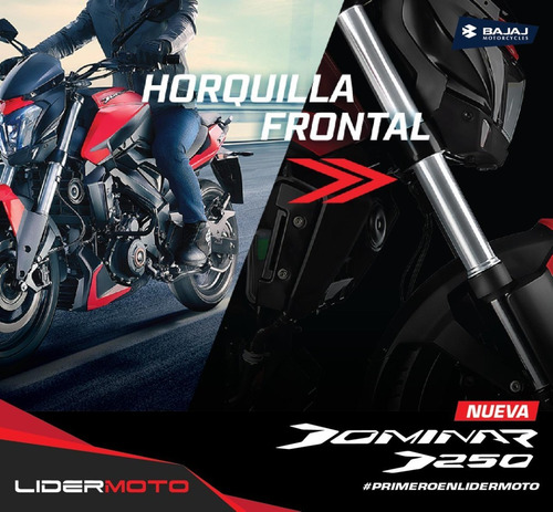 Bajaj Dominar 250 Cuotas Sin Interés Lidermoto Tigre