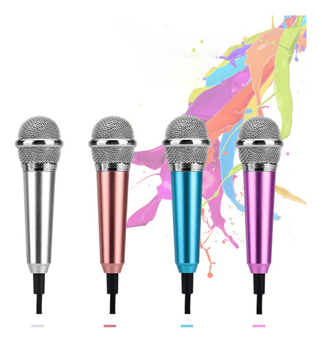 Micrófono Vocal Pequeño Portátil