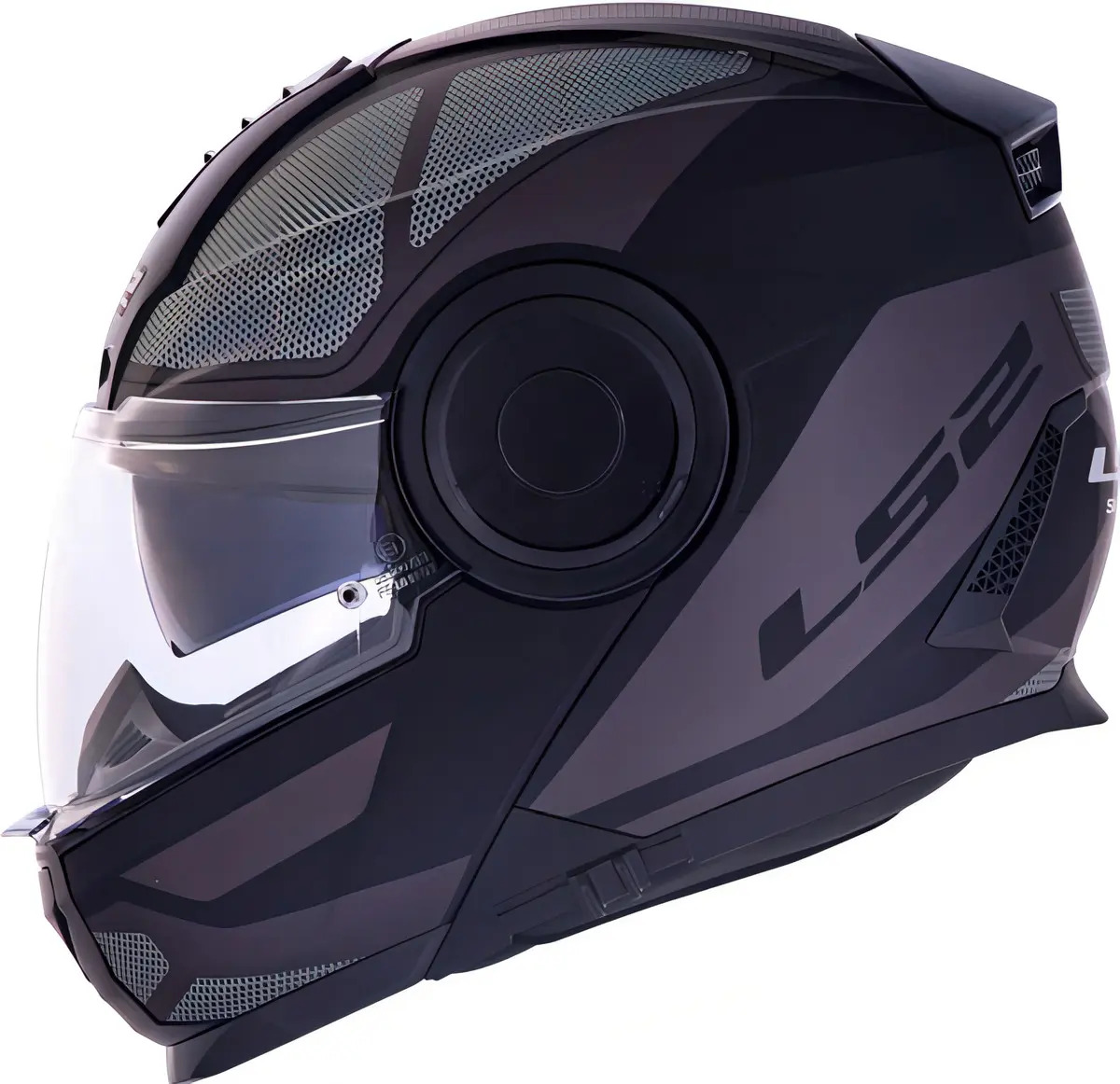 Capacete Ls2 Scope Mask Cinza Tamanho do capacete 58/M