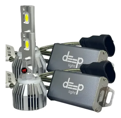 Kit Lâmpada Farol Deep Led D55 H27 12v 110w 13200 Lumens