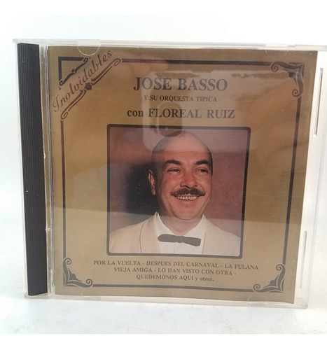 Jose Basso Y Su Orq. Tipica - Floreal Ruiz - Cd - Mb 