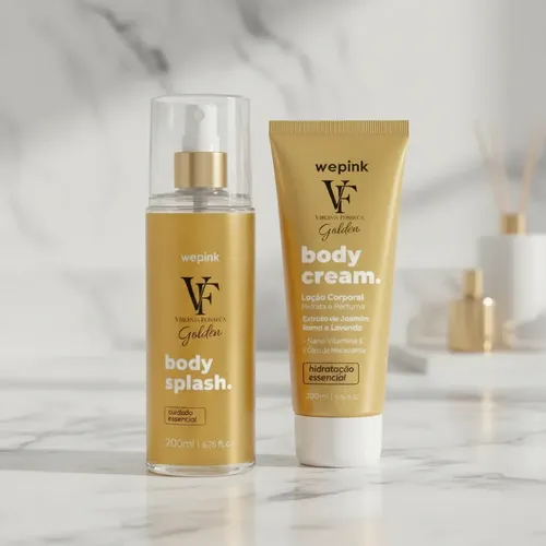 Kit Vf Golden Wepink Body Splash + Hidratante | MercadoLivre