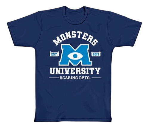Camiseta Universidade Monstro - Monstros Sa Disney Original