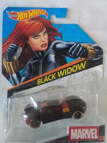 Hot Wheels Marvel Black Widow Edición 