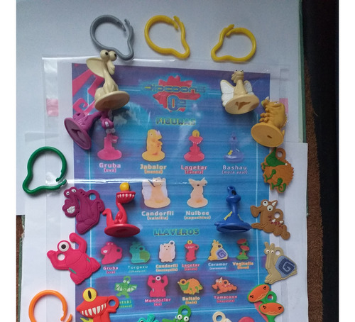 Colección Completa - Olocons De Bimbo + Llaveros Olocons (Usado)