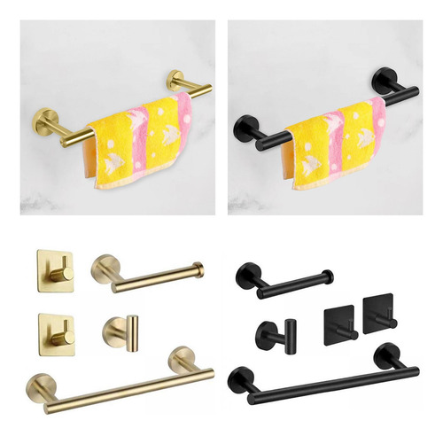 De Accesorios De Baño En La Pared Barra De Acero Inoxidable
