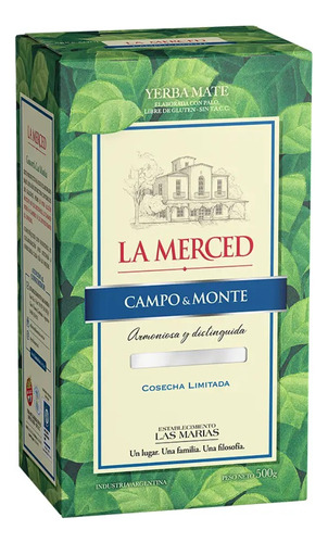 Yerba Mate La Merced Libra - Kg a $56999