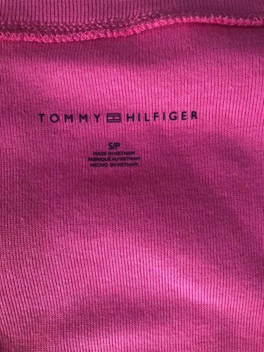 Remera Tommy Hilfiger Talle S Fucsia Original