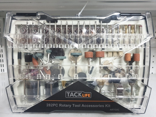 Kit Maleta Accesorios Dremel 282pcs Tacklife Mod Arto2c