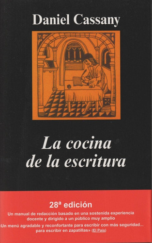 Libro La Cocina Escritura (daniel Cassany)