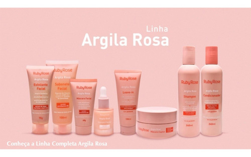 Imagem 4 de 6 de Shampoo Controle Oleosidade Argila Rosa Ruby Rose