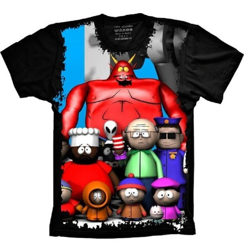 Camiseta Plus Size - South Park