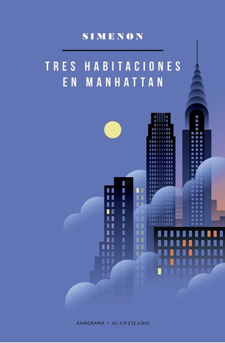 Libro Tres Habitaciones En Manhattan - Georges Simenon