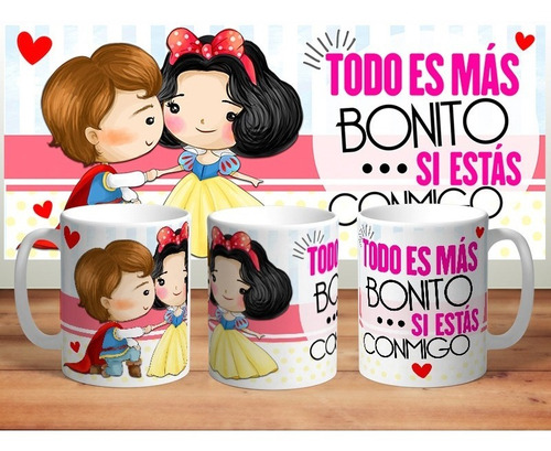 Imagen 2 de 10 de Plantillas Para Estampar Sublimar Tazas Dia De Enamorados