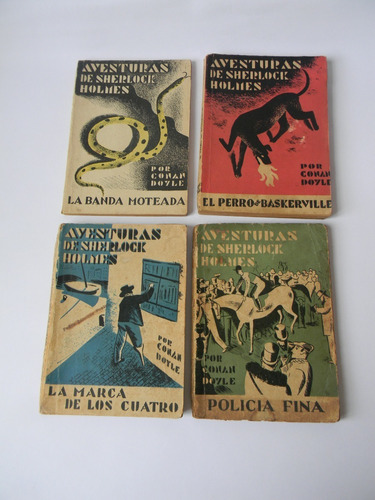 Aventuras De Sherlock Holmes Conan Doyle Antiguas Ediciones