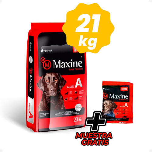 Maxine Alimento Perros Adulto 21 Kg Super Premium - Otec