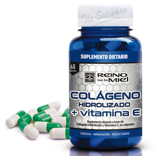 Colágeno Hidrolizado + Vitamina E - Cápsulas - Reino