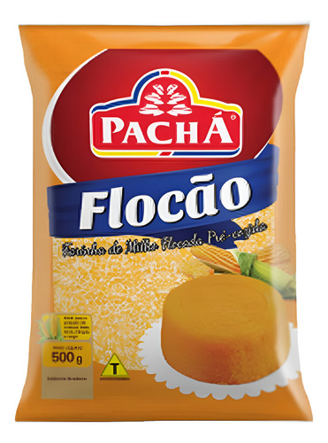 Flocão De Milho Pacha 500g Farinha De Milho Flocada Leve 2