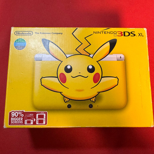 Consola Nintendo 3ds X L Pikachu Edition En Caja Original