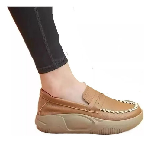 Zapatos Casuales Cómodos Para Mujeres Con Suelas Gruesas 1