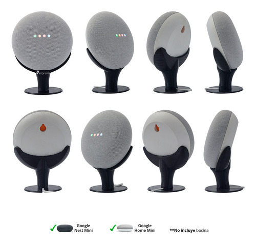 Soporte Para Google Home Mini Tipo Pedestal Impremli