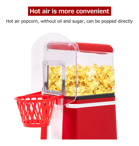 Máquina De Palomitas Eléctrica Para Hacer Palomitas Popcorn