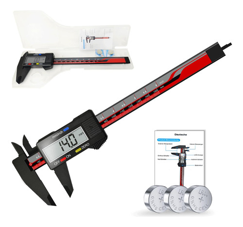 Calibre Digital Vernier Acemeter 0 A 150 Mm Pantalla Lcd