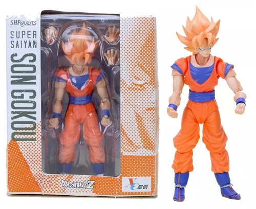 Boneco Goku Super Sayajin 3 Articulado Barato