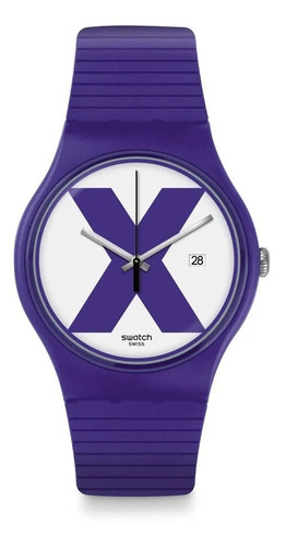 Relógio Swatch Xxrated Purple  Suov401