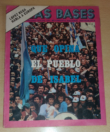 Revista Las Bases N°123 Diciembre De 1974