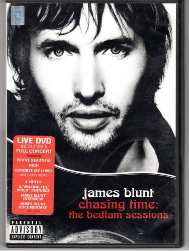  Dvd   James Blunt    Chasing Time      Nuevo Y Sellado