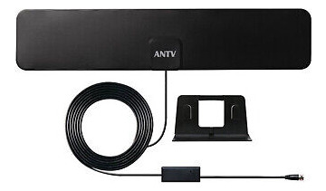 Antv Indoor Tv Antenna With Table Stand 30 Mile Long Ran Vvc