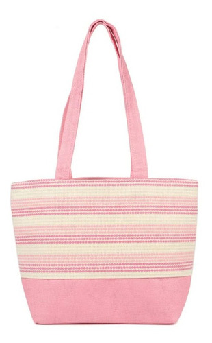 Bolso Canasto Urbano Playero Trendy Amplio Original 26019