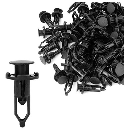 100 Piezas De Clips Automotrices Pushtype Remaches Suje...